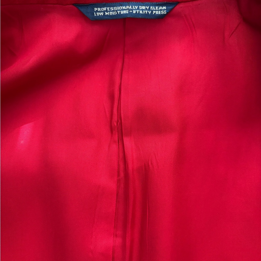 Austin Reed Vibrant Red Blazer Size 14 - Picture 5 of 12